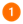 Badge 1 with solid fill